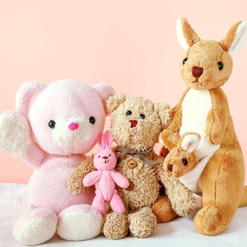 ASTARON 1028 Pcs Plastic Safety Eyes and Noses Kit with Washers for Doll Plush Animal Craft Making,Assorted Size - Image 5